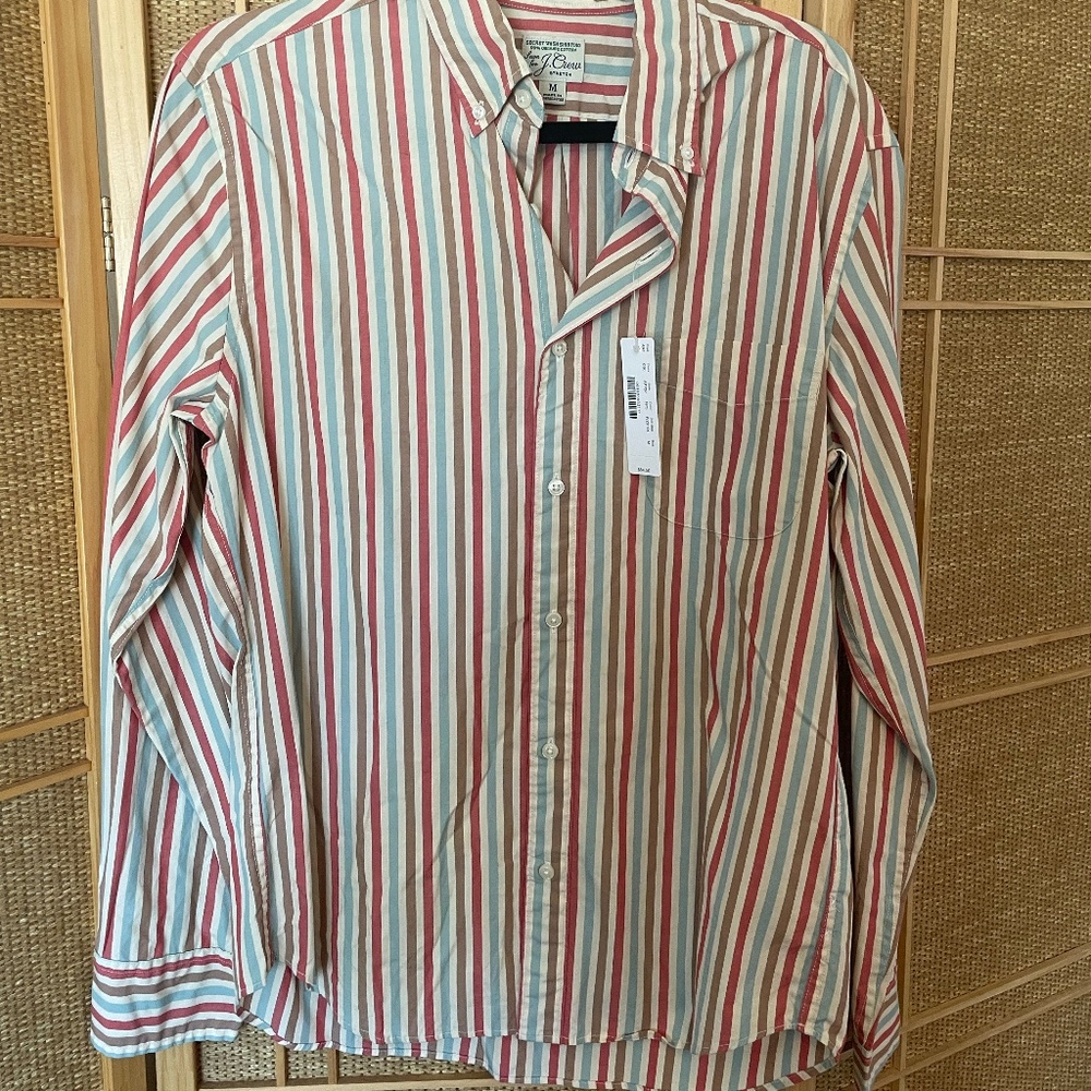 M J. Crew Long-Sleeve Button-Up